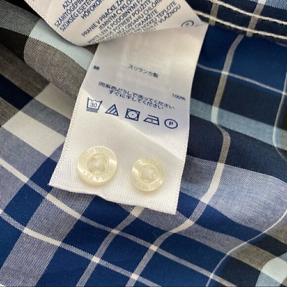 Chaps button down shirt with long sleeves, 💯 cotton non-iron, petite  size - Picture 9 of 9